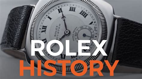 how long have rolex watches been around|history of rolex watch company.